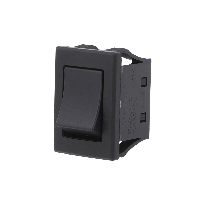 Rocker Switch ON-OFF 10A Black IP67 | Electronic-mag.ro | Componente Electronice