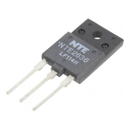 Tranzistor NPN Bipolar 1.5kV 8A 50W TO3PFM | Electronic-mag.ro | Componente Electronice