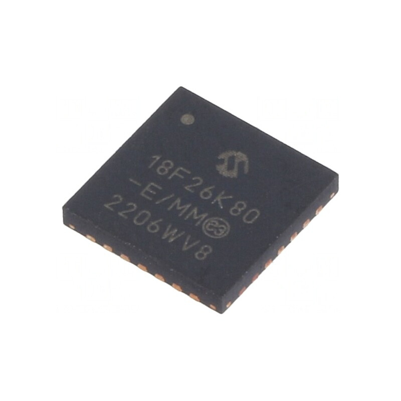 Microcontroler PIC 64MHz 1,8-5V SMD QFN-S28 PIC18 | Electronic-mag.ro | Componente Electronice Microcontroler PIC 64MHz 1,8-5V SMD QFN-S28 PIC18 | Electronic-mag.ro | Componente Electronice