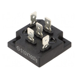 Punte redresoare trifazată 600V 10A 170A THT | Electronic-mag.ro | Componente Electronice