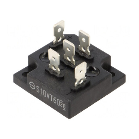 Punte redresoare trifazată 600V 10A 170A THT | Electronic-mag.ro | Componente Electronice