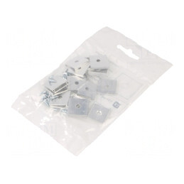 Suport T Aluminiu Natural 20 Bucăți | Electronic-mag.ro | Componente Electronice