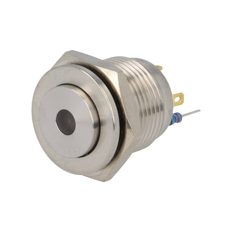 Comutator Anti-Vandalism Galben SPST-NO 2A 36VDC IP65 | Electronic-mag.ro | Componente Electronice
