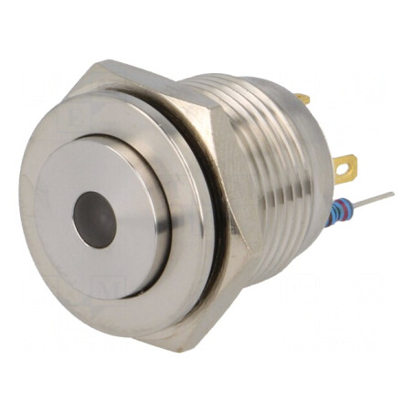 Comutator Anti-Vandalism Galben SPST-NO 2A 36VDC IP65 | Electronic-mag.ro | Componente Electronice
