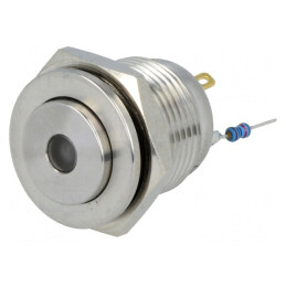 Comutator Anti-Vandalism Roșu IP65 2A 36VDC | Electronic-mag.ro | Componente Electronice