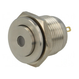 Comutator Anti-Vandalism SPST-NO 2A 36VDC IP65 Alb | Electronic-mag.ro | Componente Electronice