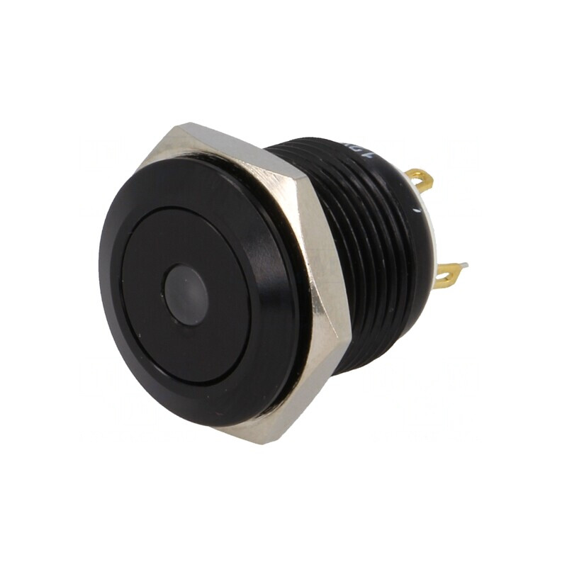 Comutator Anti-Vandalism Galben 2A 36VDC SPST-NO IP65 | Electronic-mag.ro | Componente Electronice