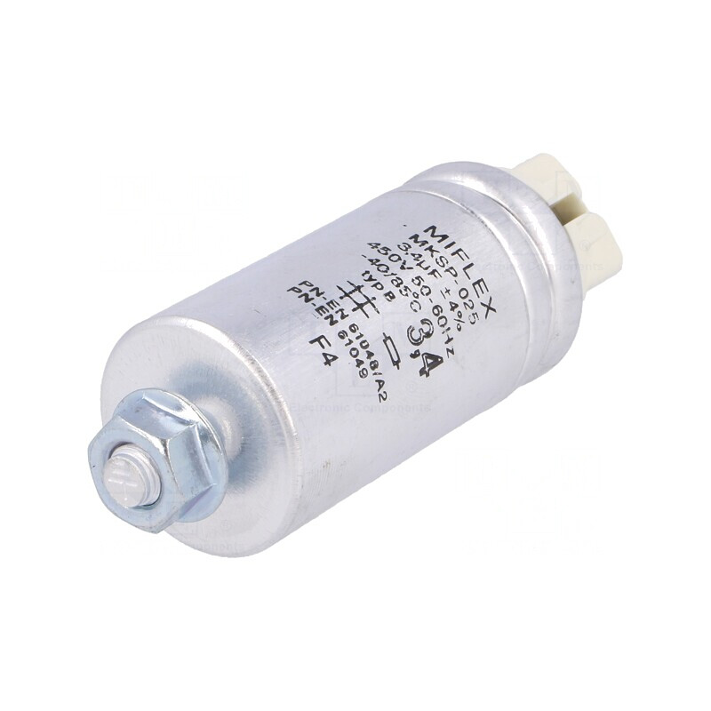 Condensator pentru Lămpi cu Descărcare în Gaze 3.4uF 450VAC | Electronic-mag.ro | Componente Electronice
