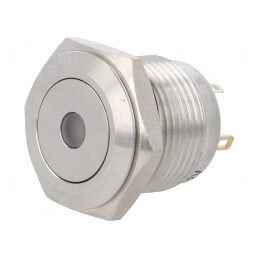 Comutator Anti-Vandalism IP65 Galben 2A 36VDC | Electronic-mag.ro | Componente Electronice