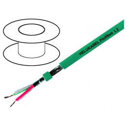 Cablu PROFIBUS 1x2x22AWG Cu PUR Turcoaz | Electronic-mag.ro | Componente Electronice