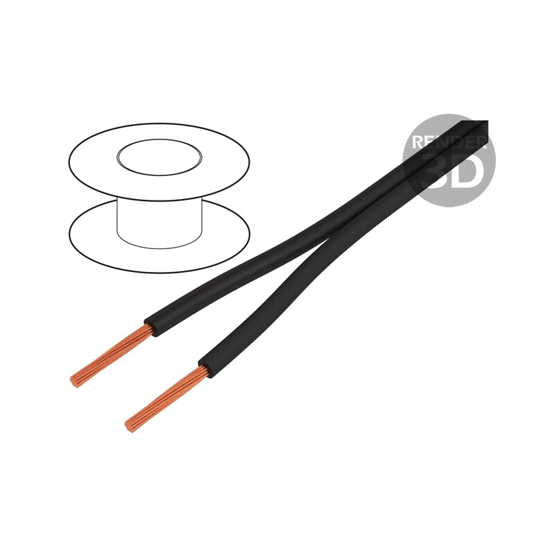 Cablu Siliconic Negru 2x0,5mm2 1kV | Electronic-mag.ro | Componente Electronice Cablu Siliconic Negru 2x0,5mm2 1kV | Electronic-mag.ro | Componente Electronice