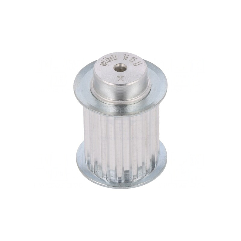 Roată de curea T5 aluminiu 25mm 36mm 23,05mm | Electronic-mag.ro | Componente Electronice