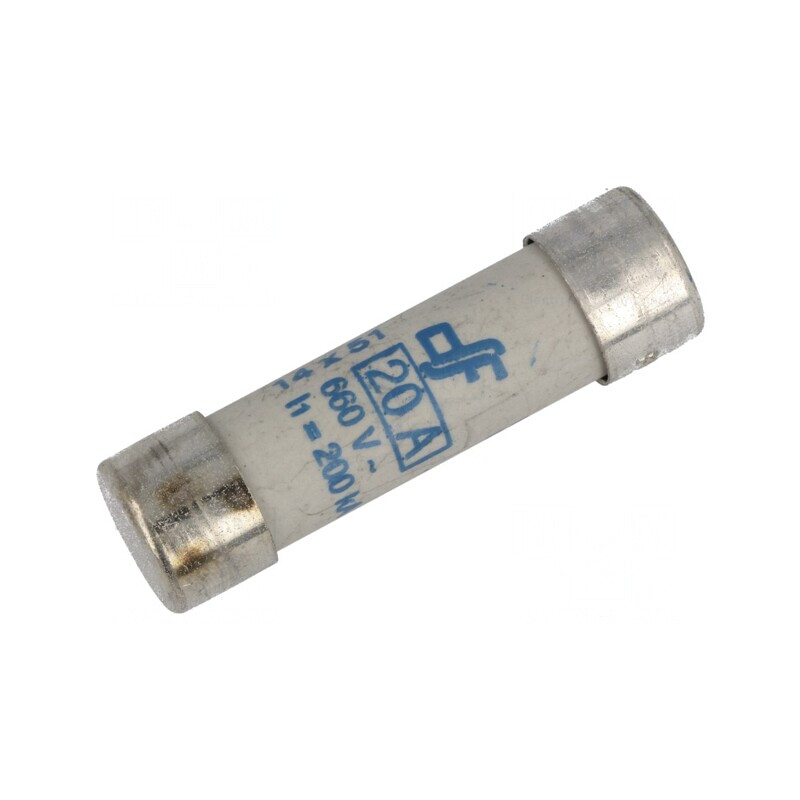 Siguranță 20A 690V 14x51mm Cupru RAPIDPLUS | Electronic-mag.ro | Componente Electronice Siguranță 20A 690V 14x51mm Cupru RAPIDPLUS | Electronic-mag.ro | Componente Electronice