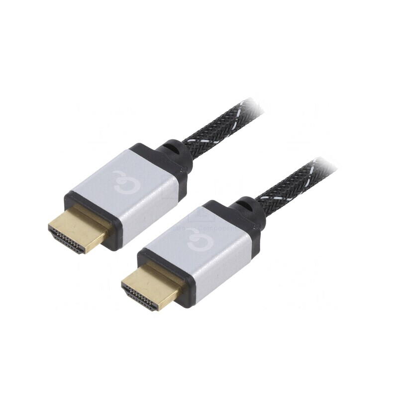 Cablu HDMI 2.0 Textil 2m Negru | Electronic-mag.ro | Componente Electronice Cablu HDMI 2.0 Textil 2m Negru | Electronic-mag.ro | Componente Electronice