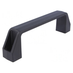 Manetă tehnopolimer neagră 50mm 179mm 28mm 2,7kN | Electronic-mag.ro | Componente Electronice
