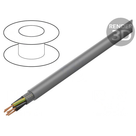 Cablu ÖLFLEX CLASSIC 415 CP 5G0,75mm2 Gri 300V/500V | Electronic-mag.ro | Componente Electronice