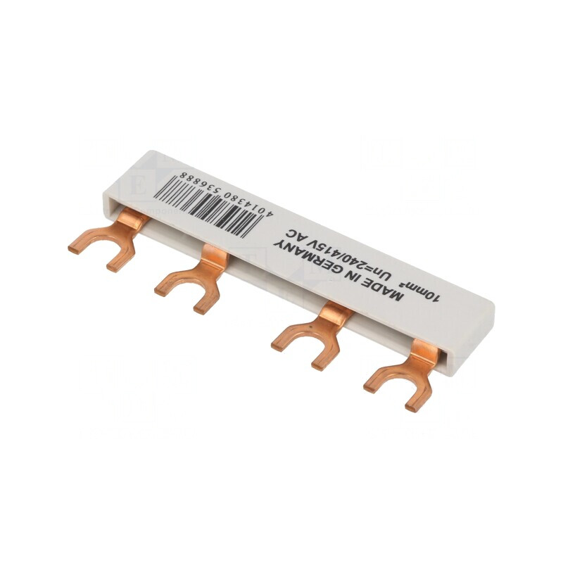 Bară colectoare 10mm2 2P 240V/415V 4kV | Electronic-mag.ro | Componente Electronice