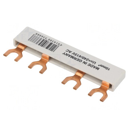 Bară colectoare 10mm2 2P 240V/415V 4kV | Electronic-mag.ro | Componente Electronice