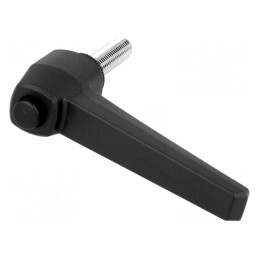 Manetă Franceză Neagră 40mm x 92mm | Electronic-mag.ro | Componente Electronice