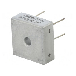 Punte Redresoare Monofazată 200V 25A 400A THT | Electronic-mag.ro | Componente Electronice