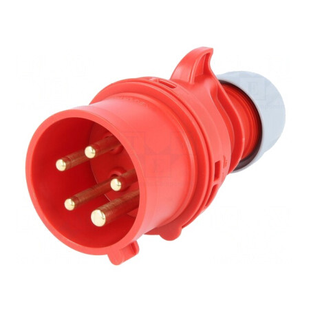 Conector alimentare AC trifazat mufă tată 16A 400V IP44 | Electronic-mag.ro | Componente Electronice