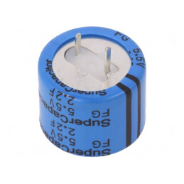 Supercondensator THT 2,2F 5,5VDC 7,62mm 35Ω | Electronic-mag.ro | Componente Electronice