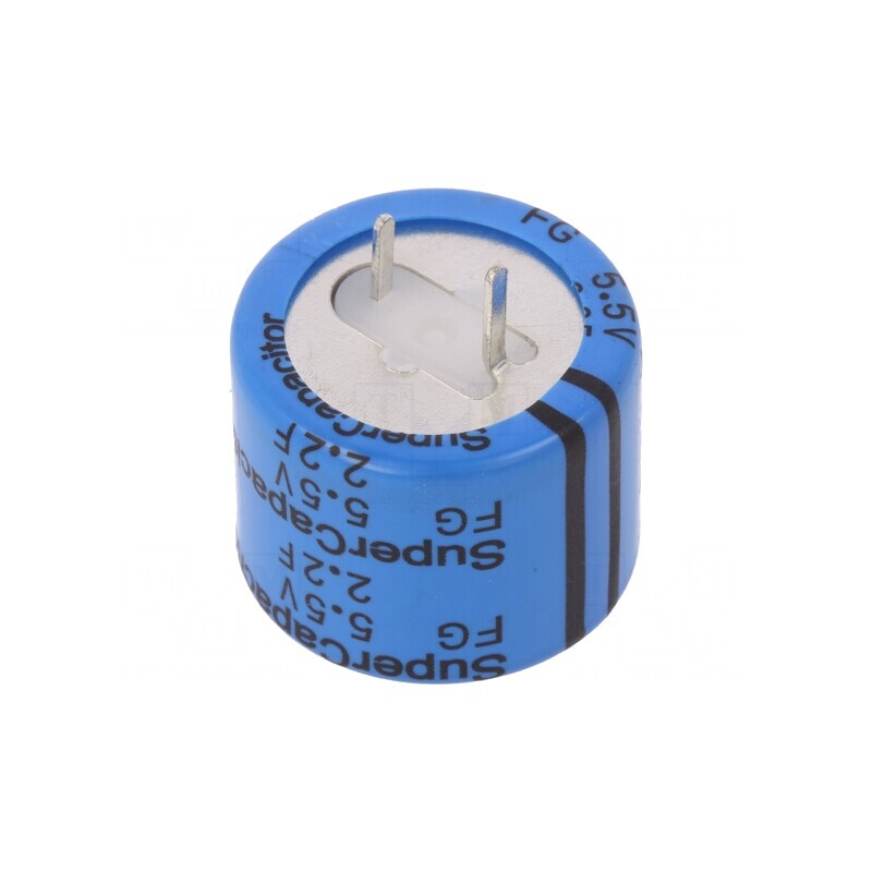 Supercondensator THT 2,2F 5,5VDC 7,62mm 35Ω | Electronic-mag.ro | Componente Electronice