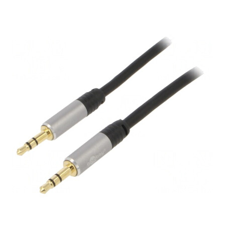 Cablu Jack 3,5mm 3pin Aurit 5m | Electronic-mag.ro | Componente Electronice