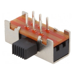 Comutator Glisant SPDT ON-ON 0,3A 30VDC PCB THT | Electronic-mag.ro | Componente Electronice