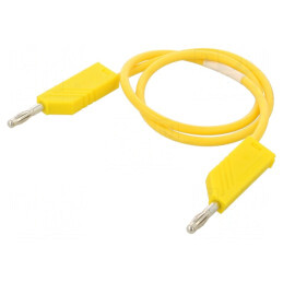 Cablu de măsurare 60VDC 16A 4mm 0,5m | Electronic-mag.ro | Componente Electronice