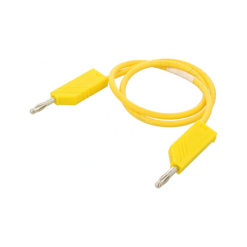 Cablu de măsurare 60VDC 16A 4mm 0,5m | Electronic-mag.ro | Componente Electronice