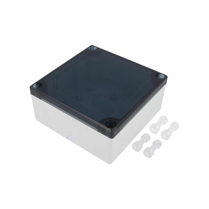 Carcasă Universală ABS Gri IP55 104x113x53mm | Electronic-mag.ro | Componente Electronice
