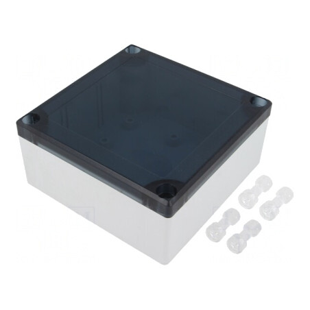Carcasă Universală ABS Gri IP55 104x113x53mm | Electronic-mag.ro | Componente Electronice