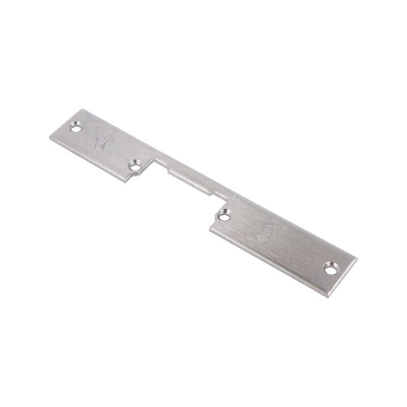 Placă Frontală Scurtă Oțel Inoxidabil 25x160 mm | Electronic-mag.ro | Componente Electronice