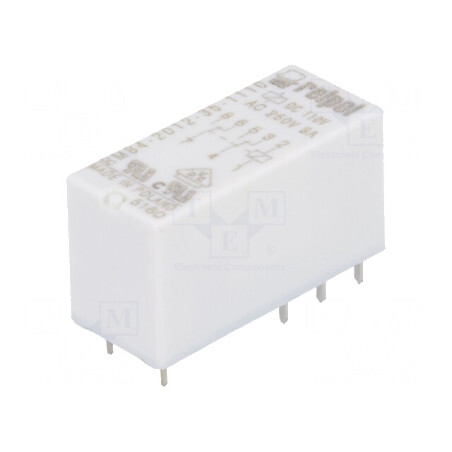 Releu Electromagnetic DPDT 110VDC 8A PCB | Electronic-mag.ro | Componente Electronice