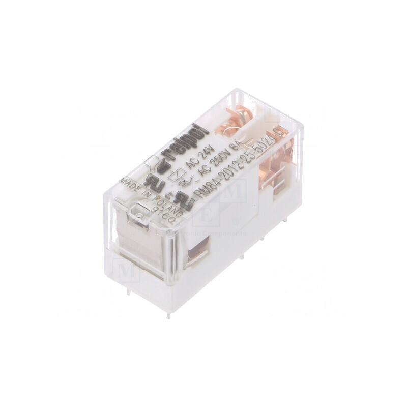 Releu electromagnetic DPDT 24VAC 8A PCB | Electronic-mag.ro | Componente Electronice Releu electromagnetic DPDT 24VAC 8A PCB | Electronic-mag.ro | Componente Electronice