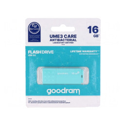 Memorie USB 3.2 16GB Verde | Electronic-mag.ro | Componente Electronice