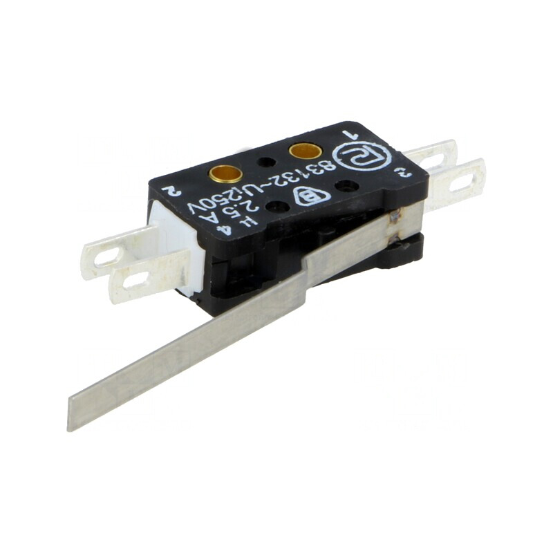 Microîntrerupător SNAP ACTION 2,5A 250VAC 0,3A 220VDC | Electronic-mag.ro | Componente Electronice