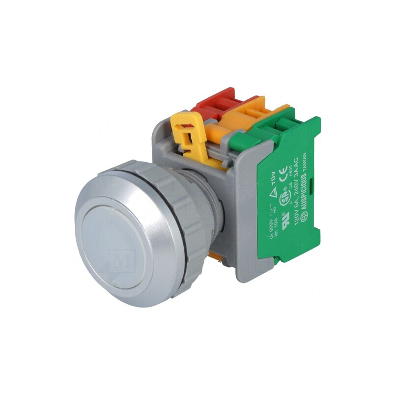 Comutator Acționat Prin Apăsare 30mm 1 NC 1 NO | Electronic-mag.ro | Componente Electronice Comutator Acționat Prin Apăsare 30mm 1 NC 1 NO | Electronic-mag.ro | Componente Electronice