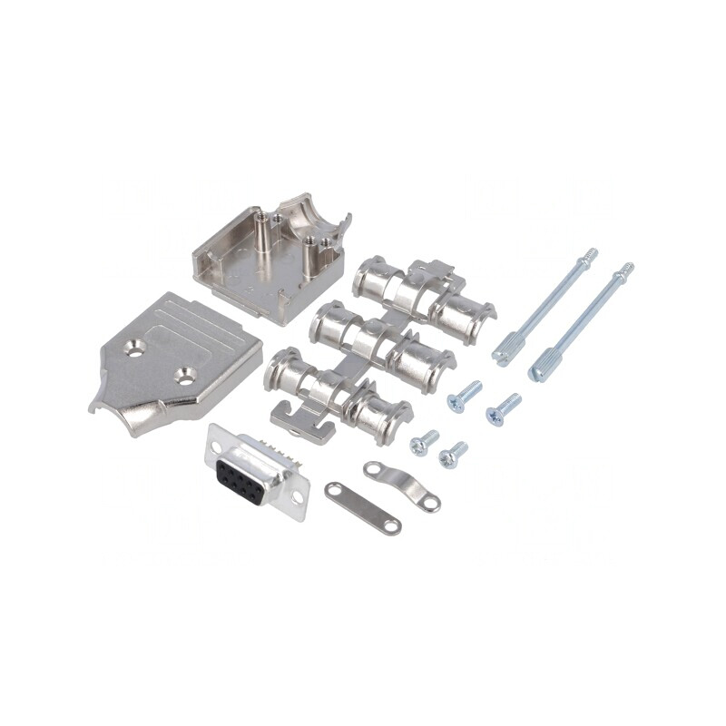 Set Complet Mufă Mamă D-Sub 9 Pin Lipire pe Cablu | Electronic-mag.ro | Componente Electronice Set Complet Mufă Mamă D-Sub 9 Pin Lipire pe Cablu | Electronic-mag.ro | Componente Electronice