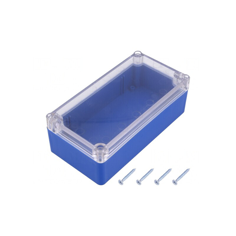 Carcasă universală ABS albastru IP65 82x158x55mm | Electronic-mag.ro | Componente Electronice Carcasă universală ABS albastru IP65 82x158x55mm | Electronic-mag.ro | Componente Electronice