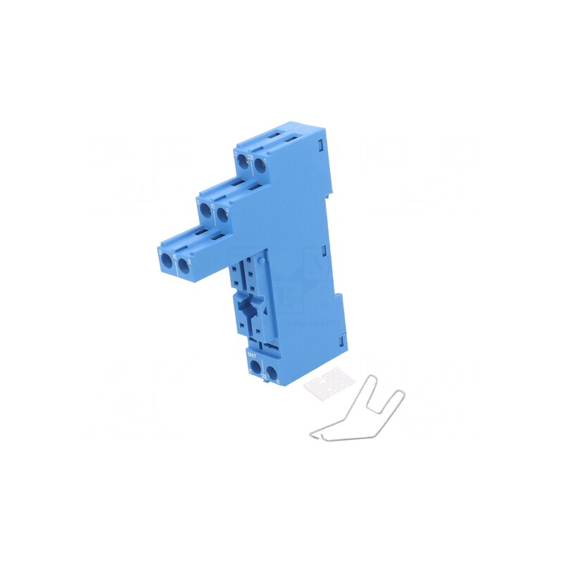 Stativ pentru șină DIN 10A 250VAC cu cleme șurub | Electronic-mag.ro | Componente Electronice