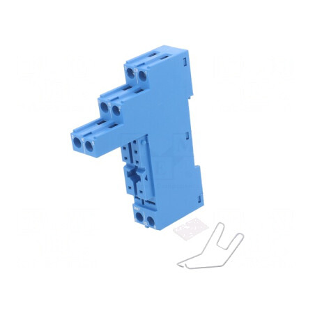 Stativ pentru șină DIN 10A 250VAC cu cleme șurub | Electronic-mag.ro | Componente Electronice