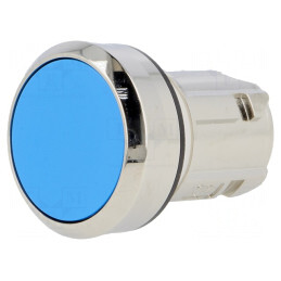 Comutator apăsare 22mm albastru | Electronic-mag.ro | Componente Electronice