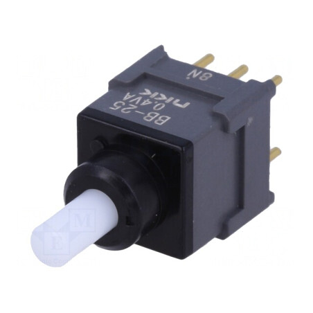 Comutator DPDT cu Apăsare 0,01A 28VAC | Electronic-mag.ro | Componente Electronice