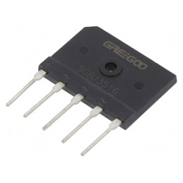Punte Redresoare Trifazată 1,6kV 35A 400A THT | Electronic-mag.ro | Componente Electronice