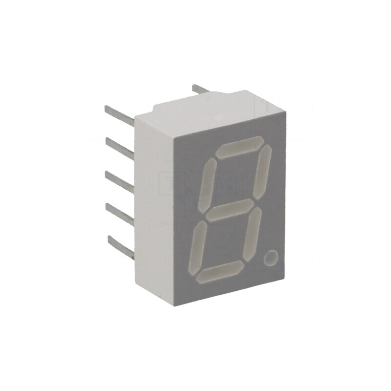 Afișaj LED 7 Segmente 10mm Roșu | Electronic-mag.ro | Componente Electronice
