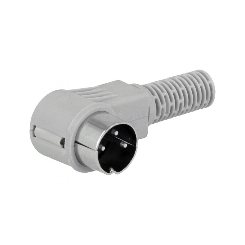 Mufă DIN 3 pini unghi 90° pe cablu | Electronic-mag.ro | Componente Electronice Mufă DIN 3 pini unghi 90° pe cablu | Electronic-mag.ro | Componente Electronice