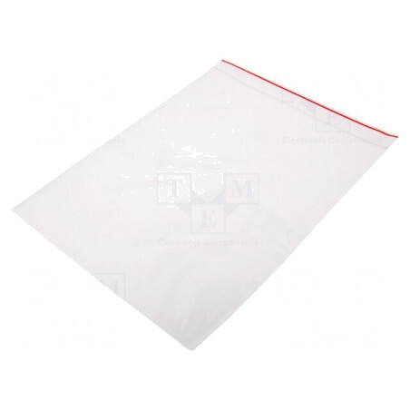 Pungă cu fermoar 250x200mm polietilenă | Electronic-mag.ro | Componente Electronice