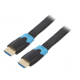 Cablu HDMI 2.0 3m Negru 30AWG | Electronic-mag.ro | Componente Electronice